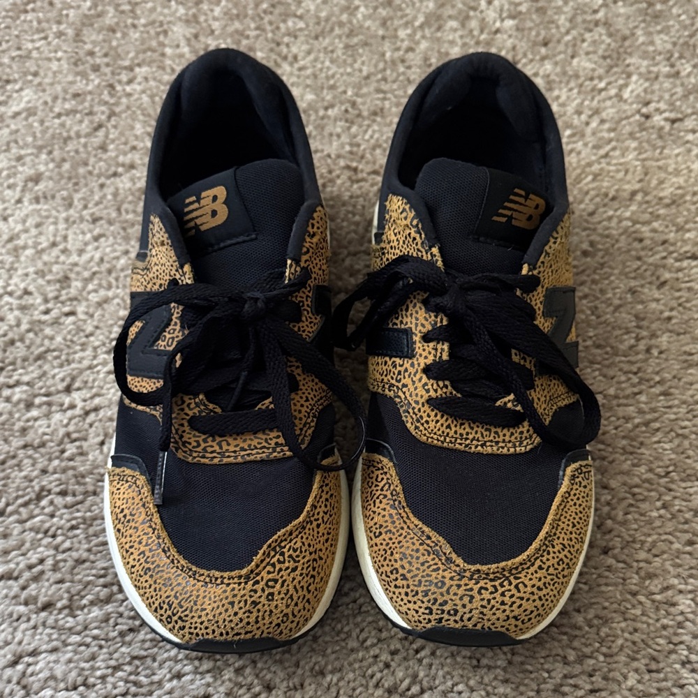 New Balance Cheetah print sneakers